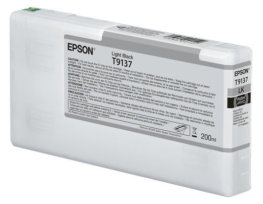 Epson 200ml T913 UltraChrome HDX Ink - Light Black
