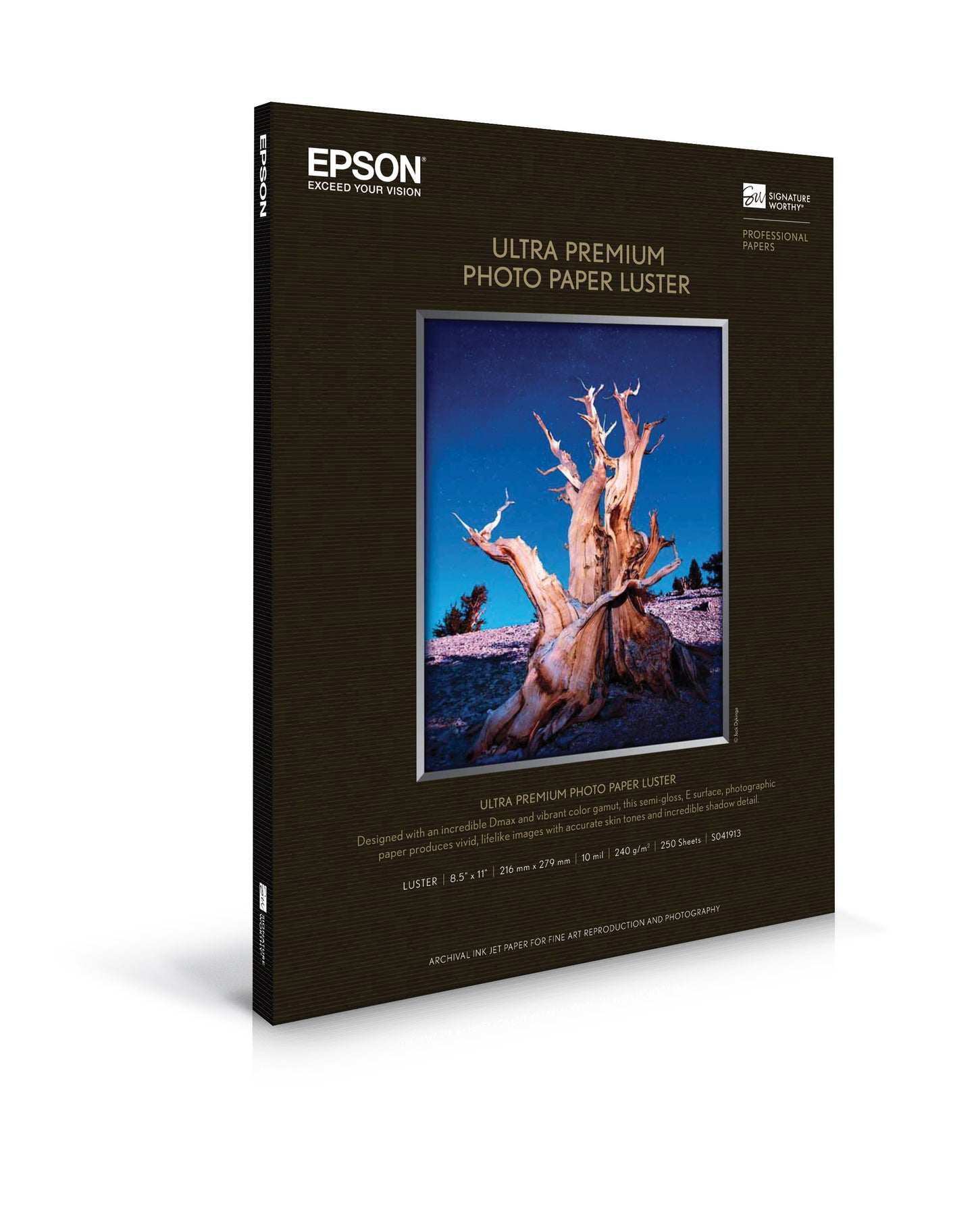 Epson Ultra Premium Luster - 8.5" x 11" 250 Sheets