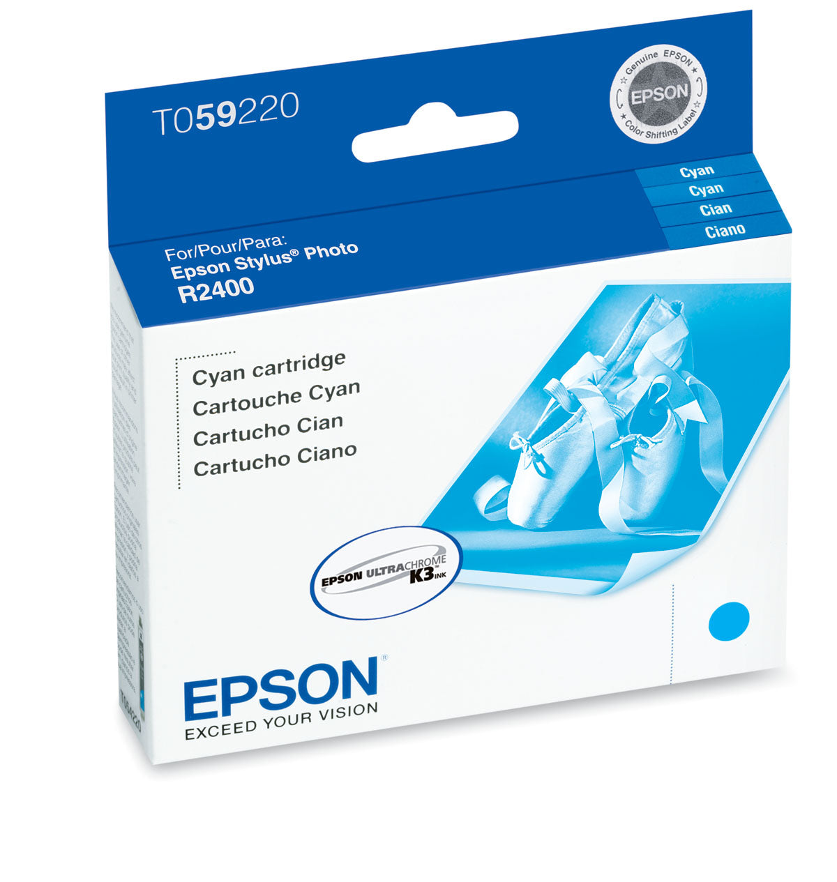 Epson R2400 Cyan Ink