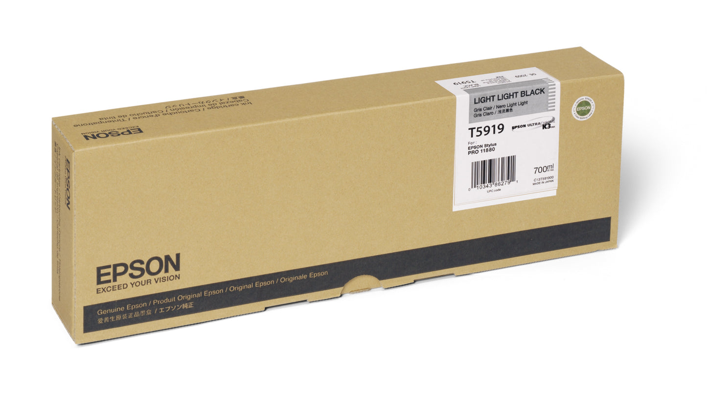 Epson 11880 Light Light Black Ink (700ml)