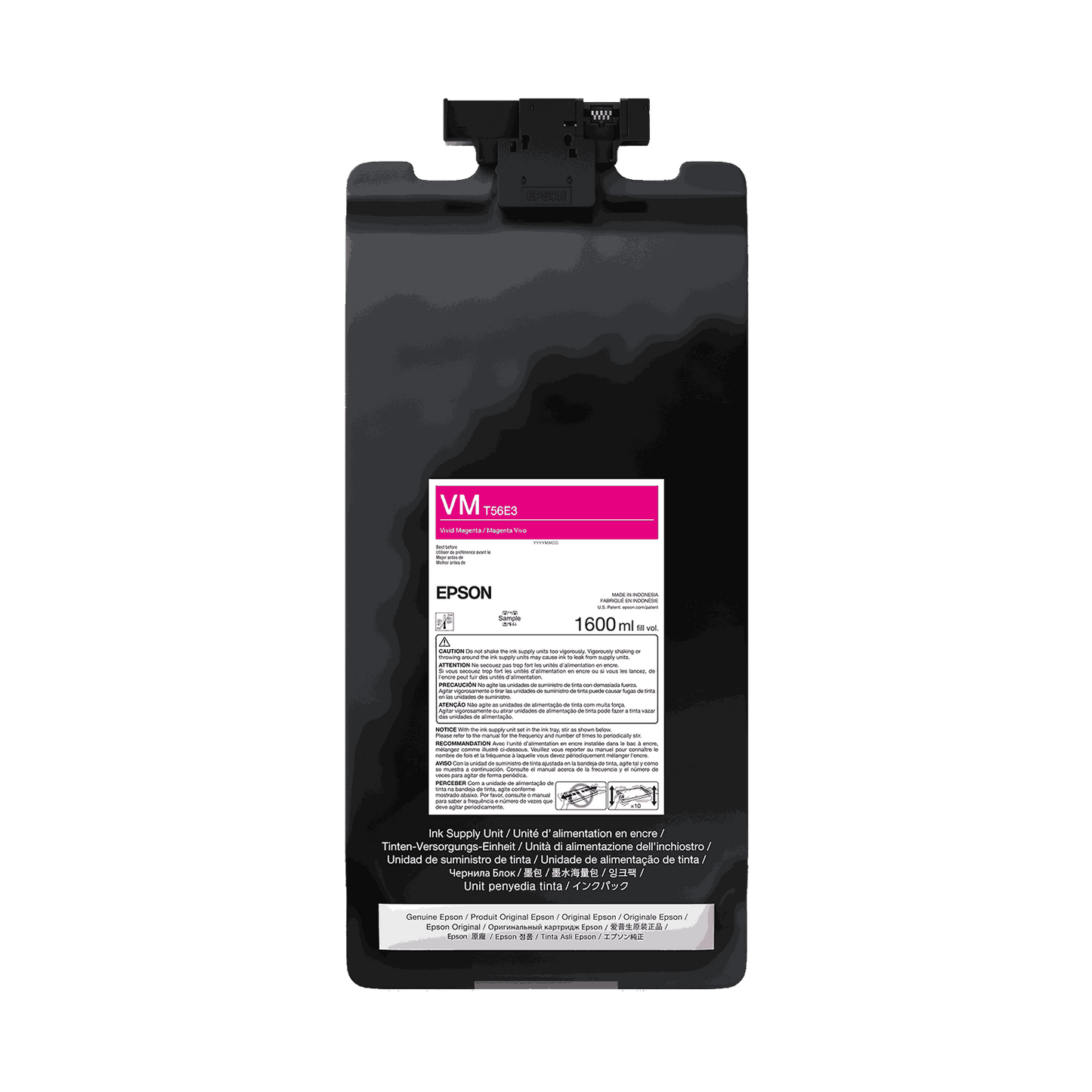 Epson T56E UltraChrome PRO12 1.6L Ink Bag - Vivid Magenta