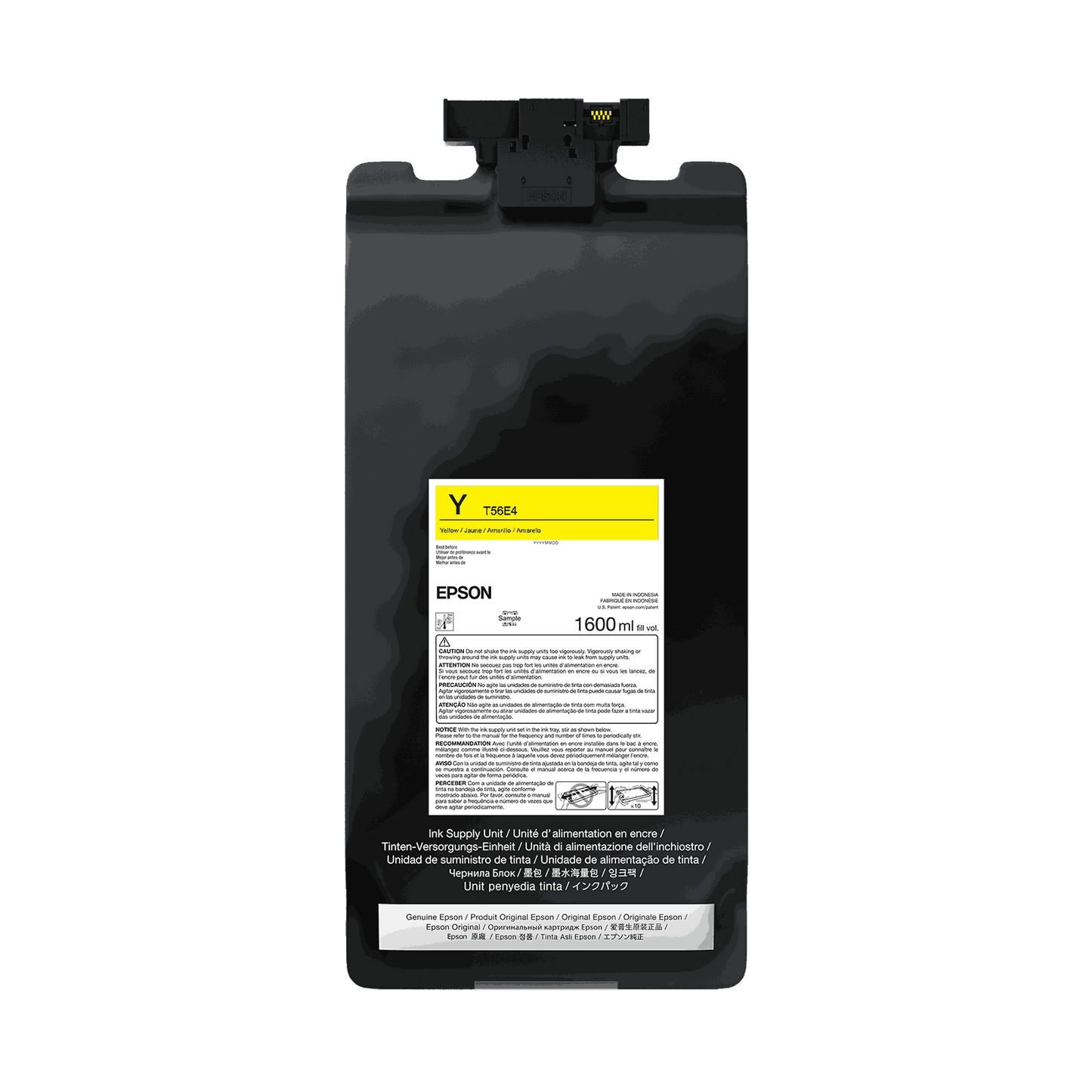 Epson T56E UltraChrome PRO12 1.6L Ink Bag - Yellow