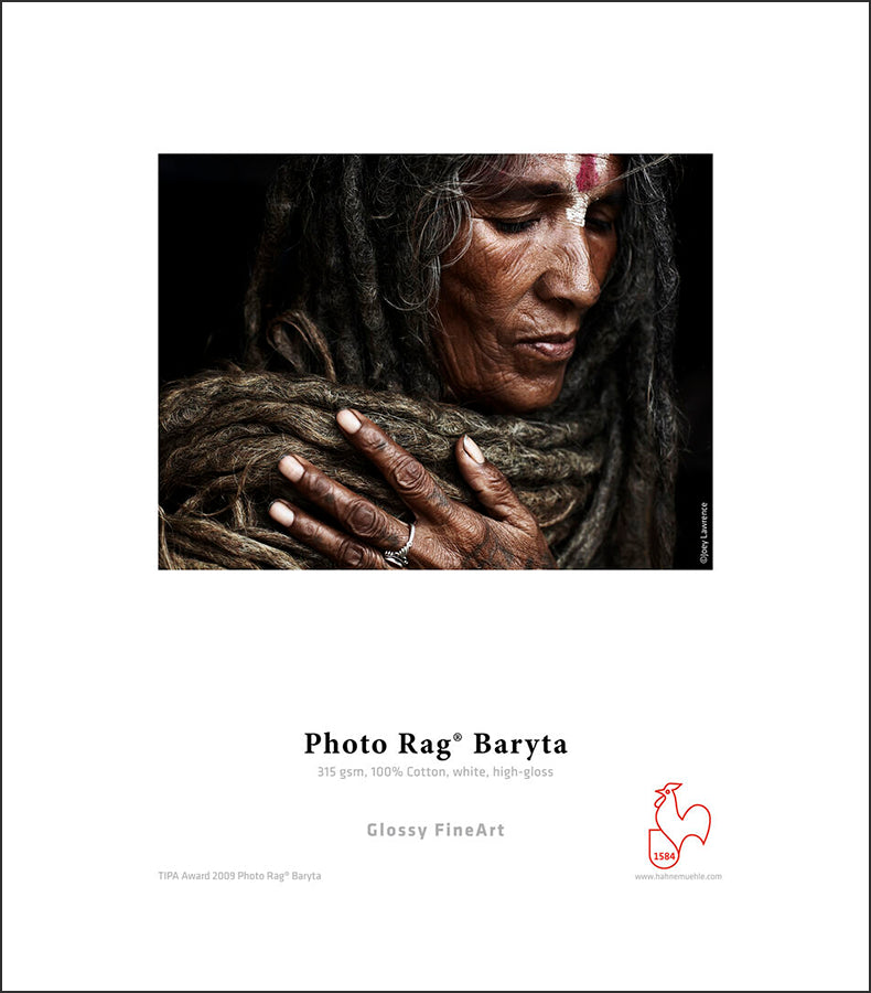 Hahnemuhle Photo Rag Baryta 315gsm - 17" x 39' Roll