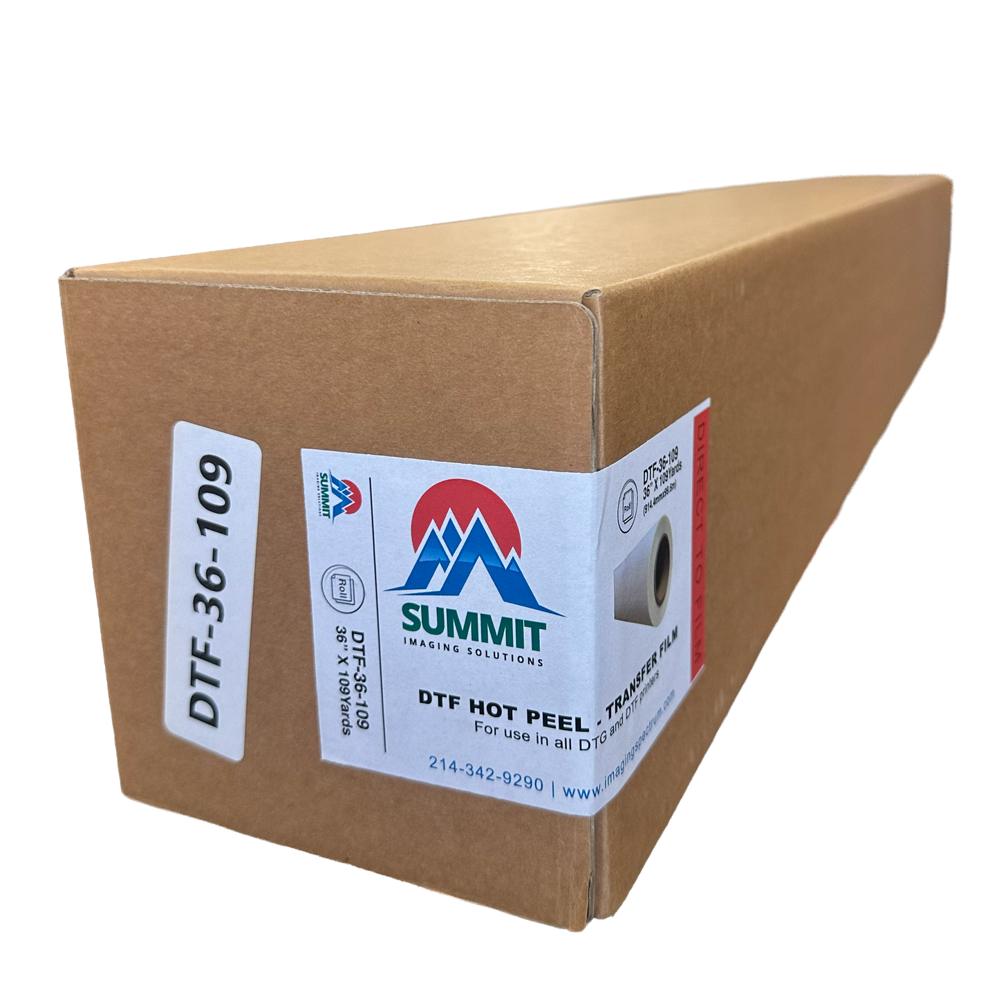 Summit DTF Hot Peel - 36in x 109yd Roll