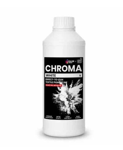 Color Prime Chroma DTF 1L Ink – White