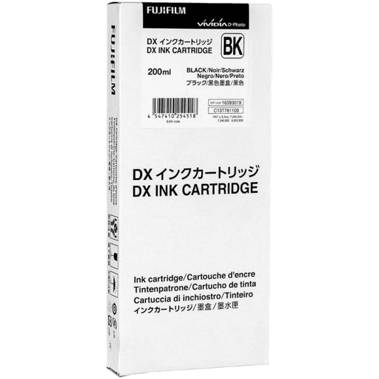 Fuji DX100 Black Ink (200 ml)