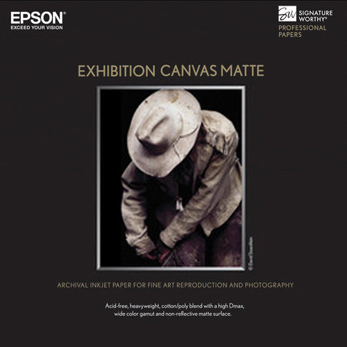 Epson Exhibition Canvas Matte - 17" x 22" 25 Sheets
