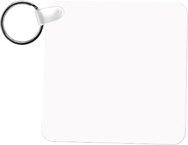 Unisub 2.25" x 2.25" FRP Key Chain Square 2 Sided