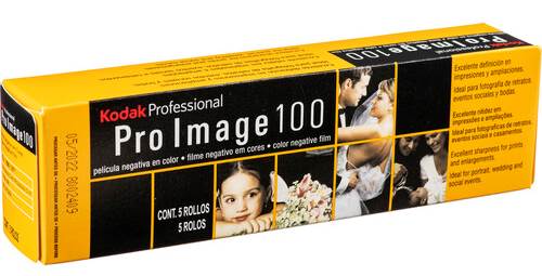 Kodak PRO IMAGE 100 Color Negative Film - 35mm Roll Film, 36 Exposures, 5-Pack