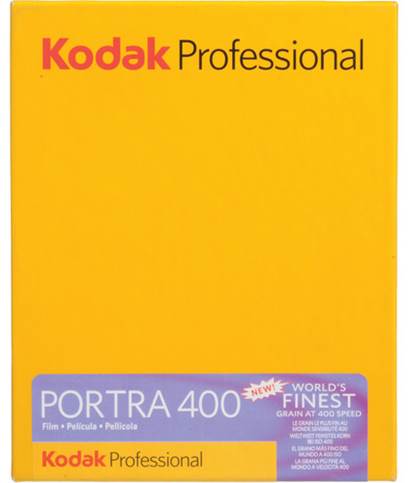 Kodak Portra 400 Color Print Film - 4in x 5in, 10 Sheets