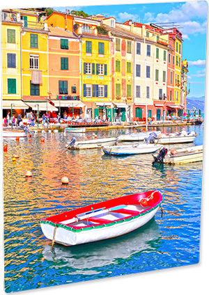 ChromaLuxe 8" x 12" Gloss White HD Aluminum Photo Panel Case of 10
