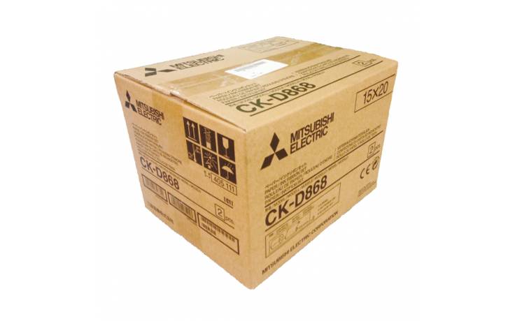 Mitsubishi 4x6/6x8 Print Kit for use with CP-D80DW Printer