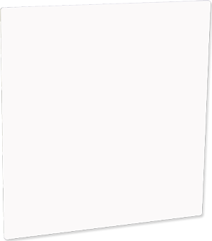 ChromaLuxe 8" x 8" Gloss White HD Aluminum Photo Panel Case of 10