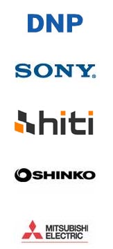 DNP Sony HiTi Shinko Mitsubishi Professional Dye-sub Printers and Supplies