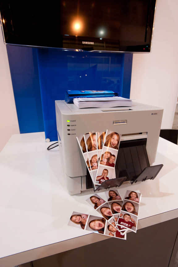 DNP DS-RX1 Photo Printer with 2x6 Photo Booth Strips