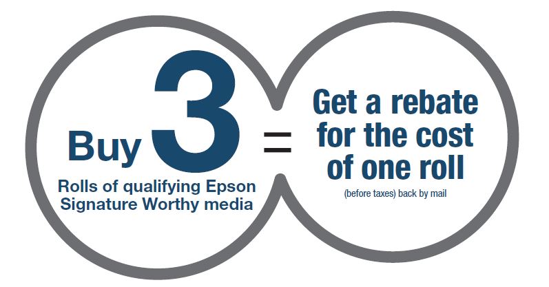 Buy 3 Get 1 Free Epson Signature Worthy Media