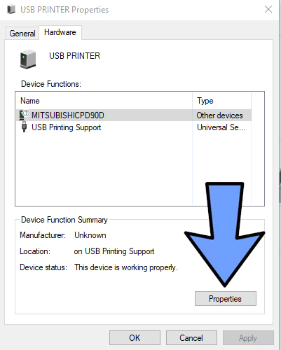 3-USBPrinterPropHardware
