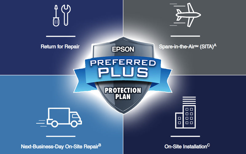 Protect Your Investment and Peace of Mind  with Epson’s Extended Warranty