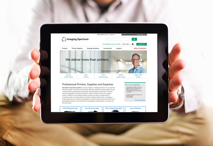 Inside the New ImagingSpectrum.com Experience
