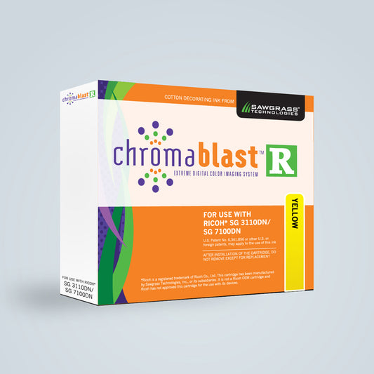 Chromablast-R, Ricoh SG 3110 DN/7100DN, Yellow, 29ml