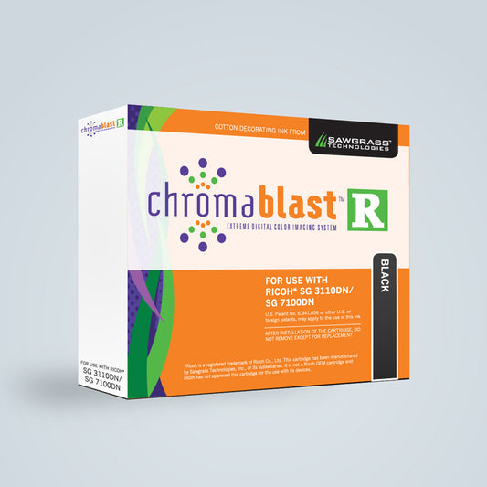 Chromablast-R, Ricoh SG 3110 DN/7100DN, Black, 42ml