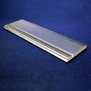 Acrylic Block - 4" for Aluminum Panel Display