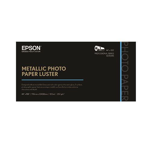 Epson Metallic Luster - 44" x 100' Roll (S045595)