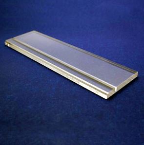 Acrylic Block - 8" for Aluminum Panel Display