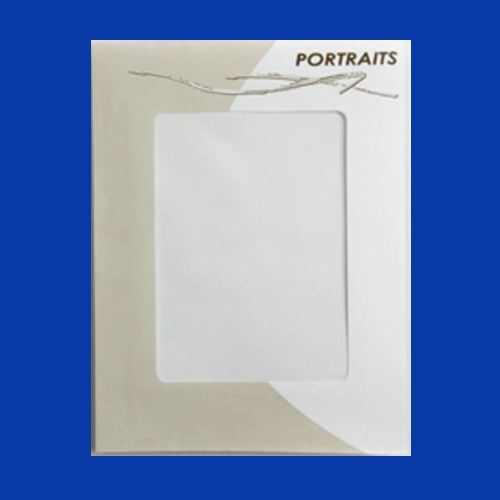 Portraits Envelope with window, 6.5" x 8.5"