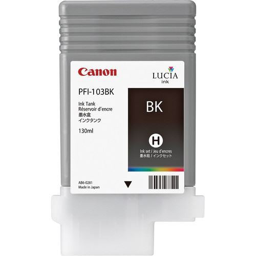 Canon PFI-103BK Ink, 130 ml - Black