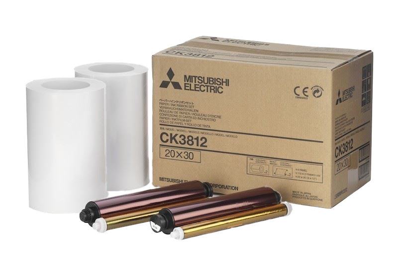 Mitsubishi 8x12 Print Pack for use with CP-3800DW Printer