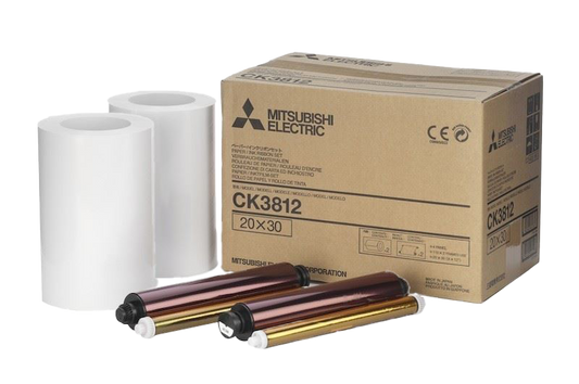 Mitsubishi 8x12 Print Pack for use with CP-3800DW Printer