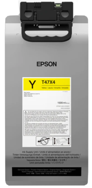 Epson T47X UltraChrome DG 1.5L Ink - Yellow (T47X42N)