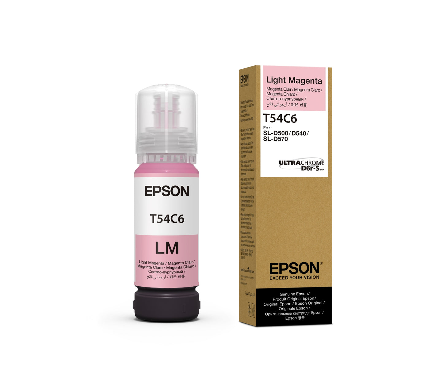 Epson 70ml UltraChrome T54C Minilab Ink - Light Magenta