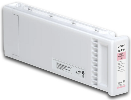 Epson ink cartridge on a white background