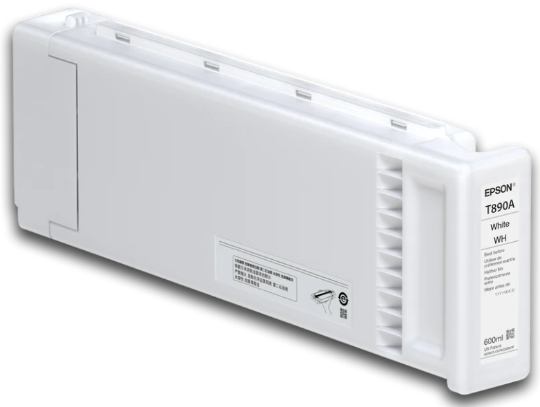 Epson Ultrachrome GS3 White Ink 600ml for the Epson SureColor S80600PE