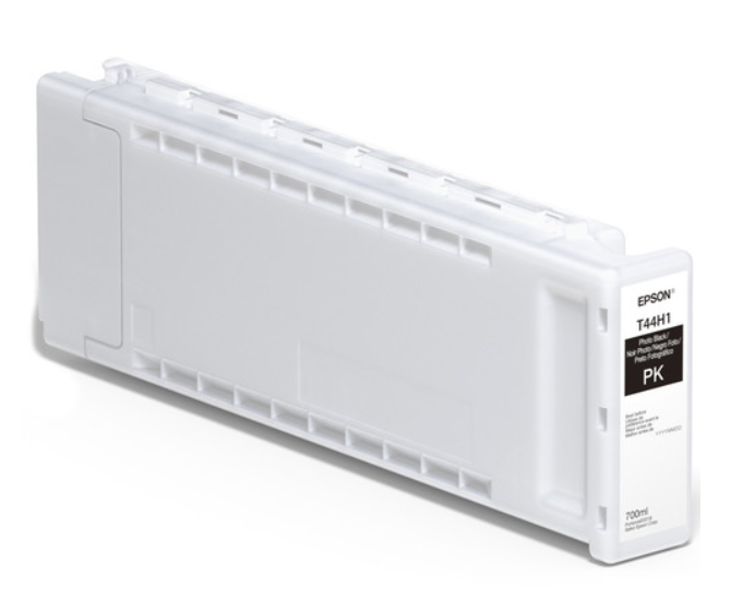 Epson ink cartridge on a white background