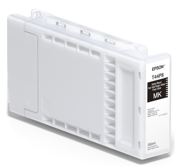 Epson ink cartridge on a white background