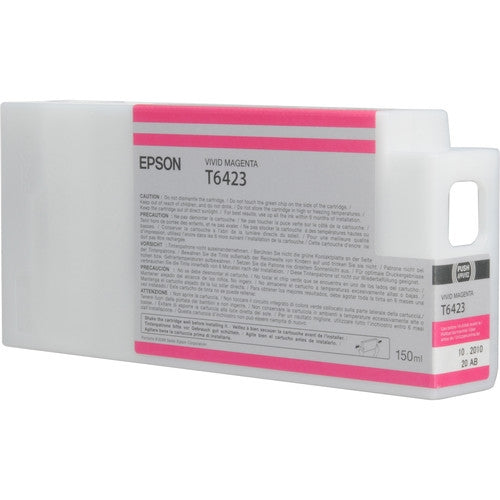 Epson Vivid Magenta ink cartridge packaging on a white background