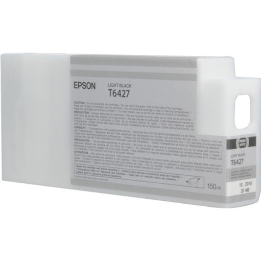 Epson T6427 light black ink cartridge packaging on a white background