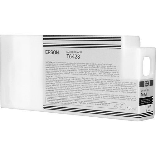 Epson matte black ink cartridge packaging on a white background