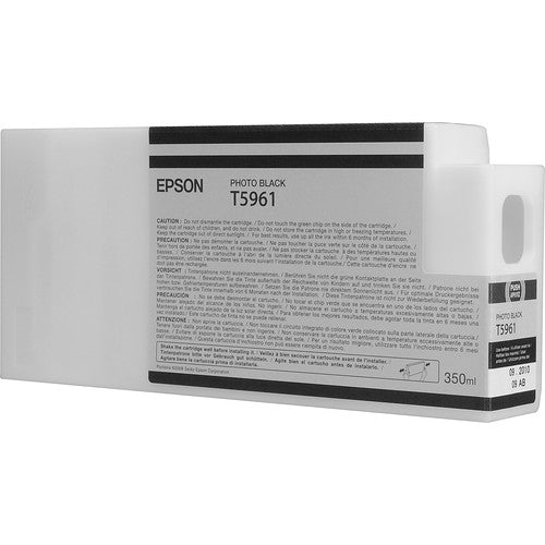 Epson photo black ink cartridge packaging on a white background