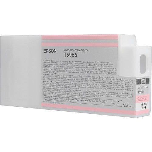 Epson Vivid Light Magenta ink cartridge packaging on a white background