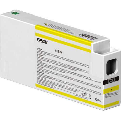 Epson 150ml UltraChrome HD Ink - Yellow on white background
