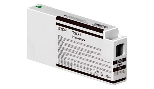 Epson T54X1 photo black ink cartridge on a white background