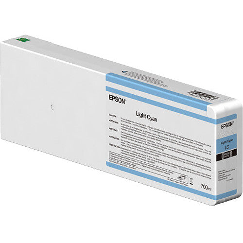 Epson light cyan ink cartridge packaging on a white background