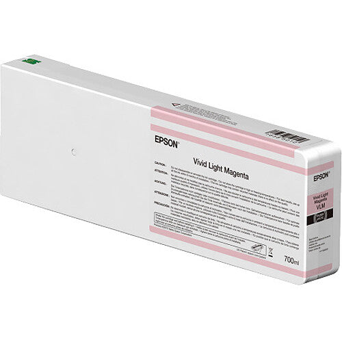 Epson Vivid Light Magenta ink cartridge packaging on a white background