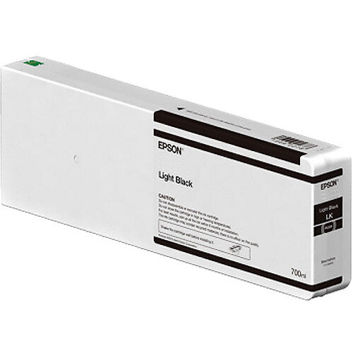 Epson light black ink cartridge packaging on a white background