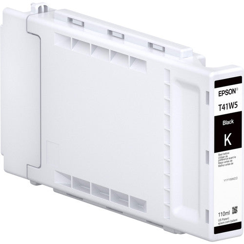 Epson black ink cartridge on a white background