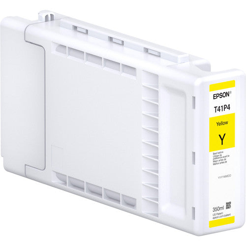 Epson yellow ink cartridge on a white background